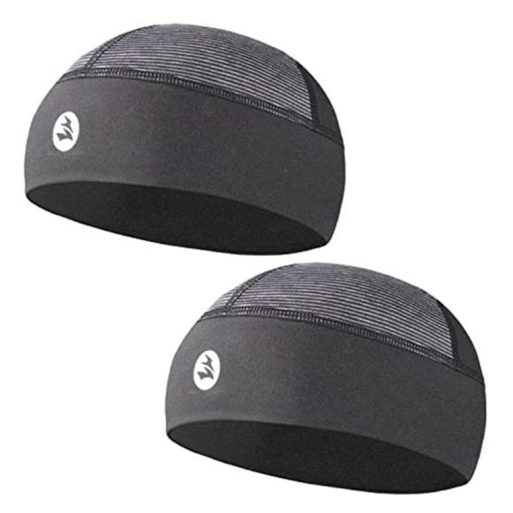 cooling skull cap helmet liner sweat wicking running beanie hard hat cap uv
